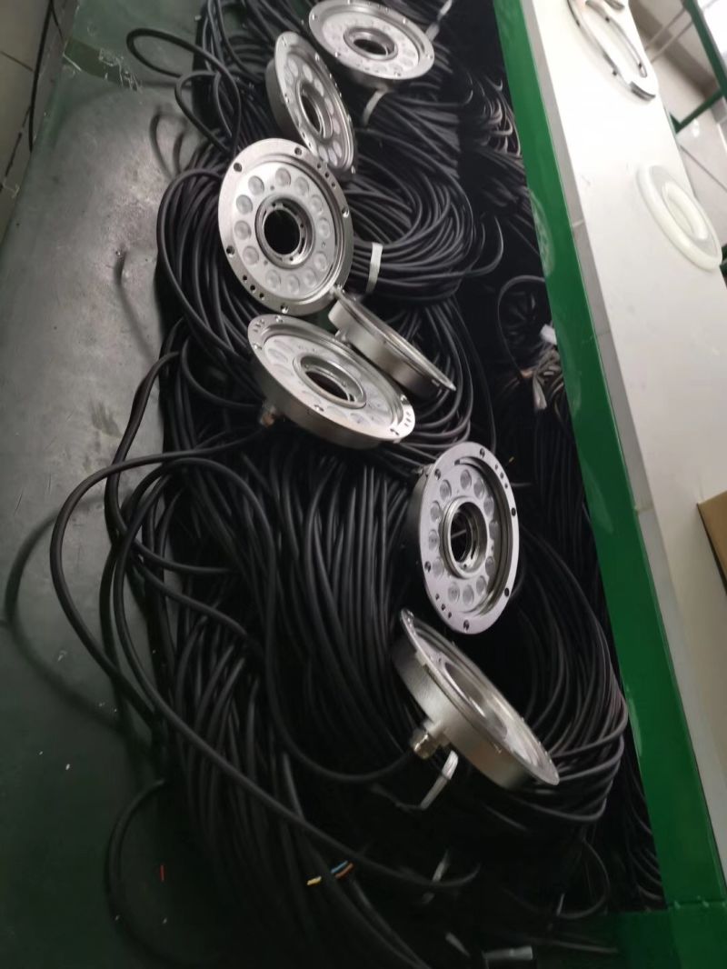 9X3w IP68 Dry LED Fountain Waterproof Ring Light
