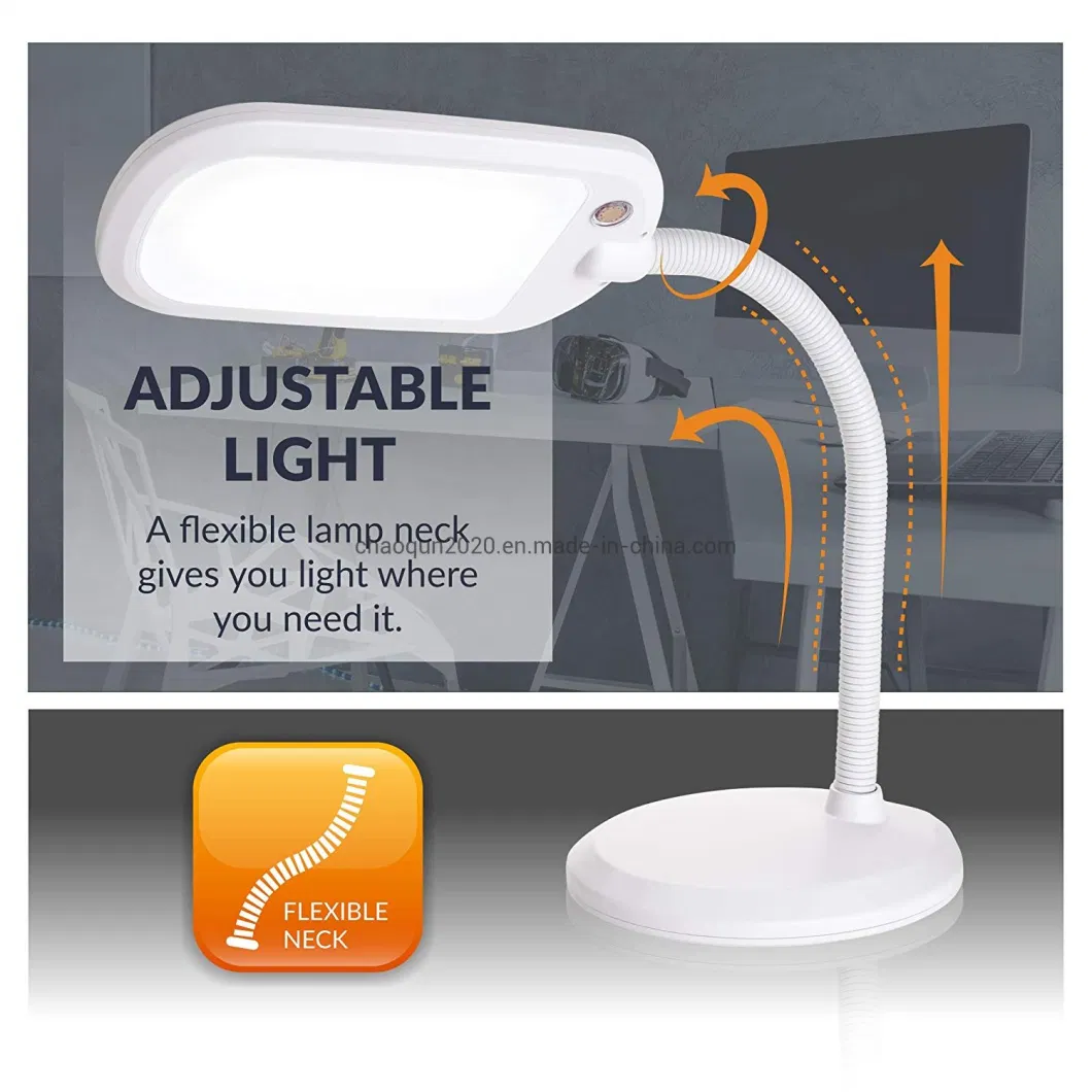 Hot Sale Daylight Adjustable LED Reading Desk Lamp for Study Living Room