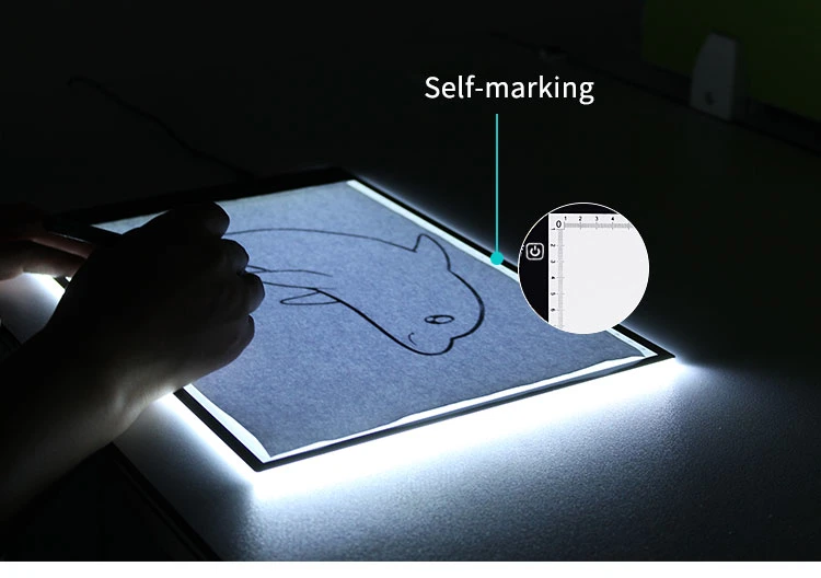 A2/A3/A4 LED Art Craft Tracing Light Pad Adjustable Light Box Tracing Board