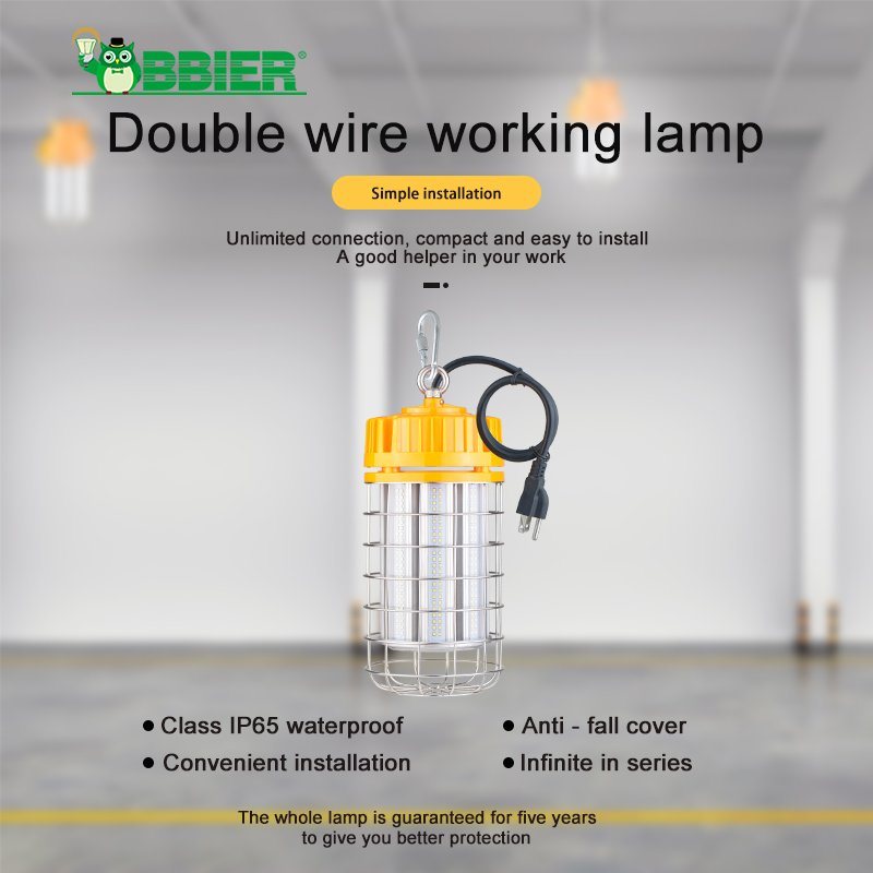 Portable Jobsite Light 63W 5000 Lumen 90W LED Work Light