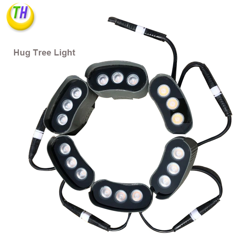 30W Landscape Lamp Outdoor LED Palm Hug Tree Ring Light Waterproof Outdoor Lamp