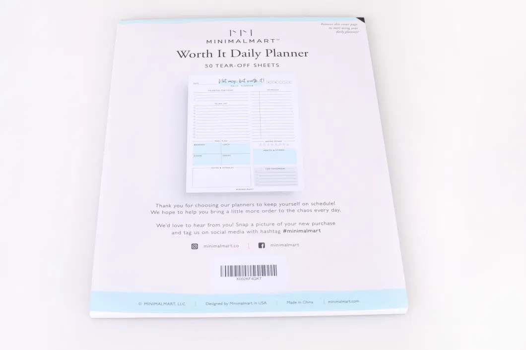 A5 Custom Logo Note Book Simple Design Hot Sale A5 Size Notebook