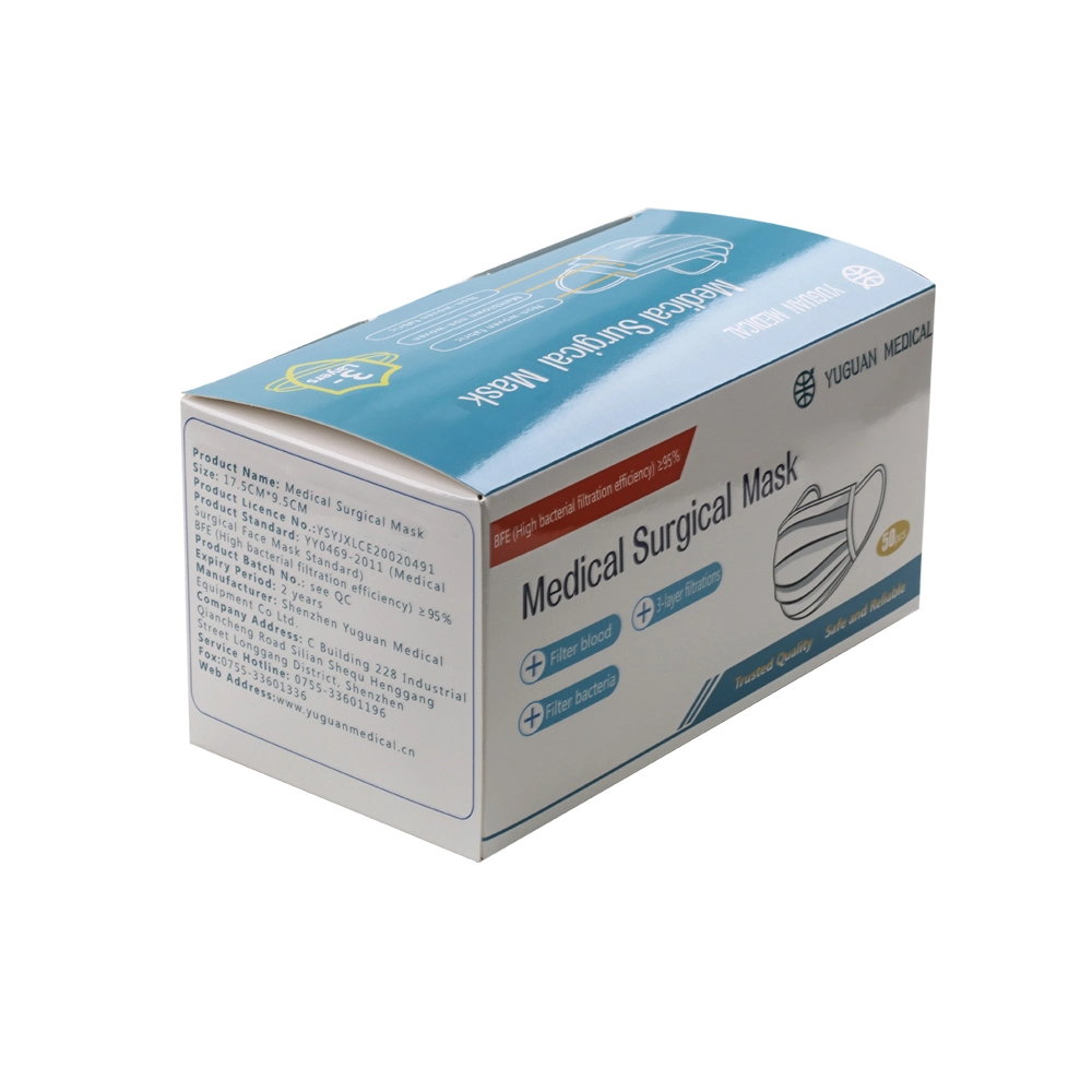 Earloop Anti Fog Disposable Face Mask Anti-Virus Anti-Bacterial Anti Flu