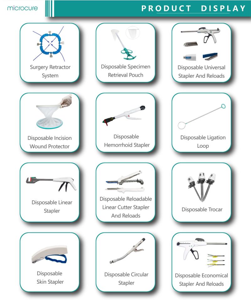 Surgical Equipment Plastic Circular Stapler for Gastrointestinal Surgery