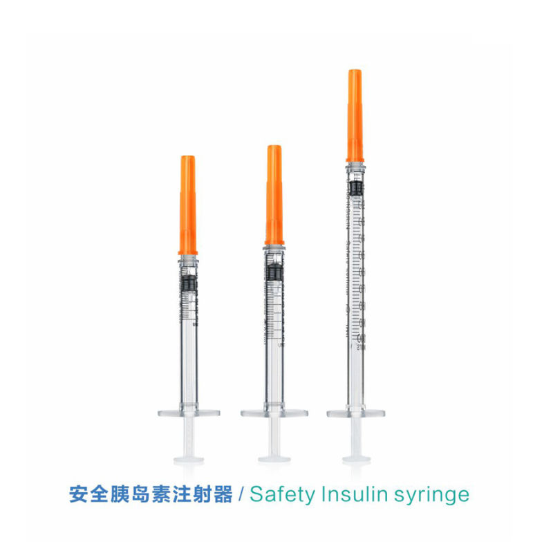 Disposable Insulin Syringe 50/101units Safety Insulin Syringe