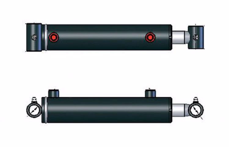 Da503040 400mm Stroke Customized Welded Hydrolic Cylinder for Mahcinery