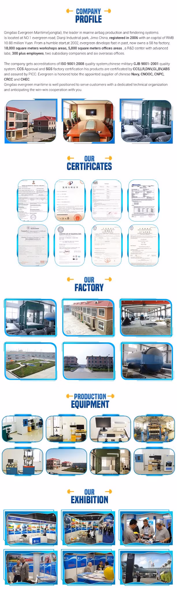Yokohama Rubber Fender Price Pneumatic Fenders Factory