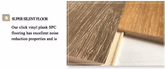 5mm 0.5mm Wear Layer Spc Vinyl Flooring Manufacturers