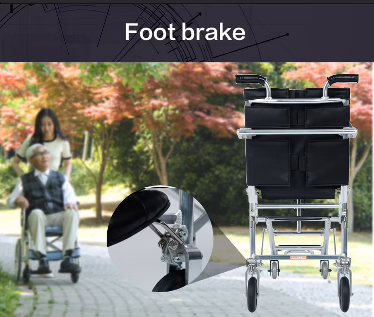 Travel Elderly Wheelchair Folding Wheelchair