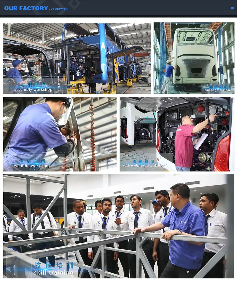 8m School Bus 33 Seats Diesel Luxury Coach Bus