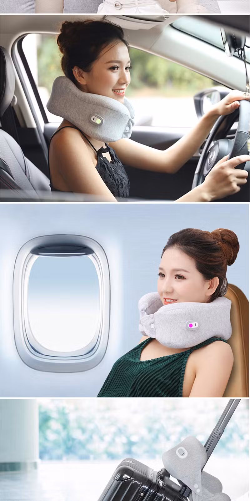 Shoulder Massager for Body Travel Pillow Neck Massage Pillow