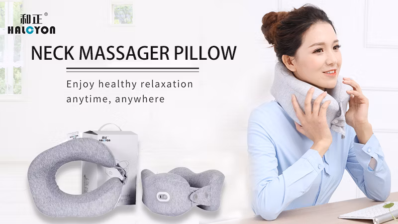 Shoulder Massager for Body Travel Pillow Neck Massage Pillow