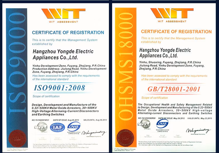 High Voltage Thunder Surge Diverters Manufacturers