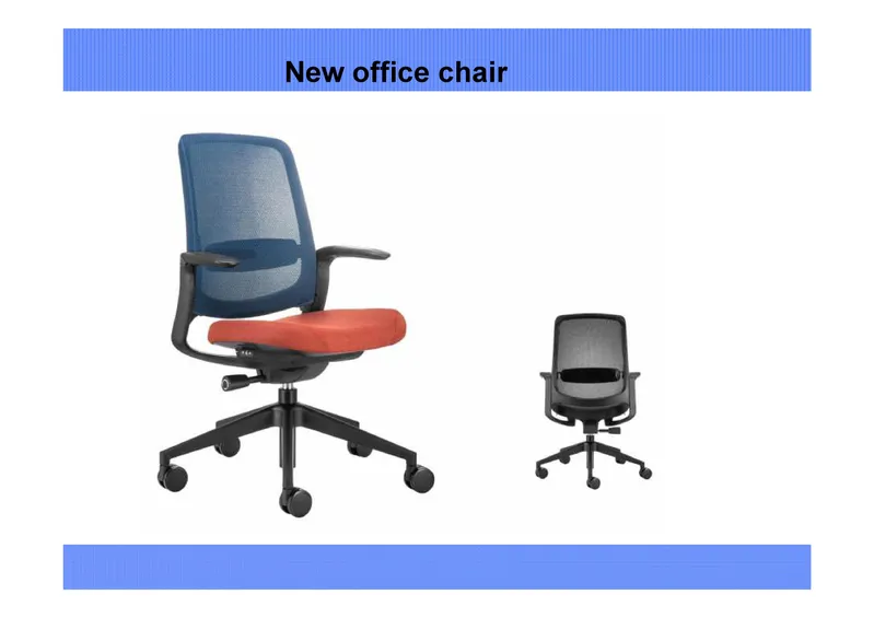 Office Furniture Executive Task Chair with Lumbar Support