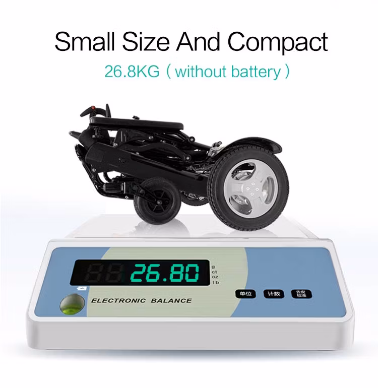 Air Flight Jbh Light Folding Electric Racing Wheelchair
