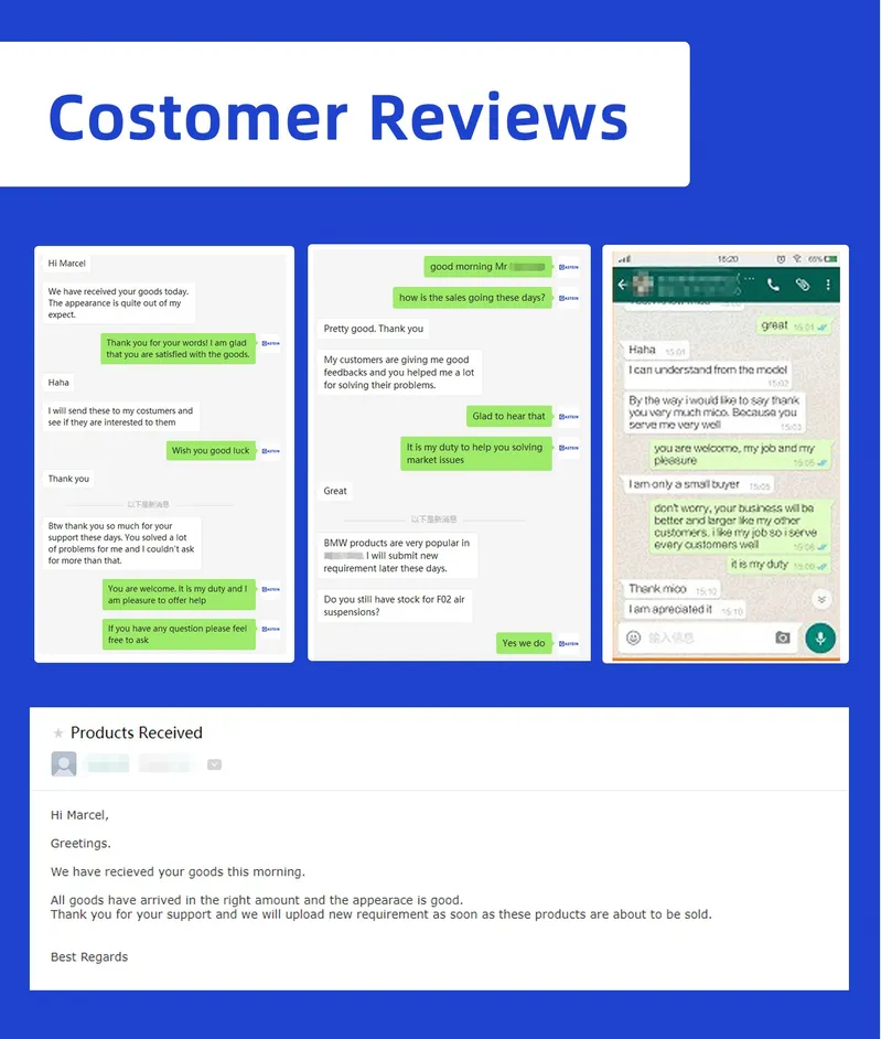 Car Parts 1643206013 Rebuilt Air Suspension Shock Absorber