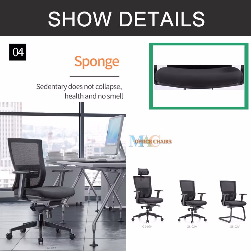 High Back Computer Chair Office Ergonomic Office Chair with Wheels