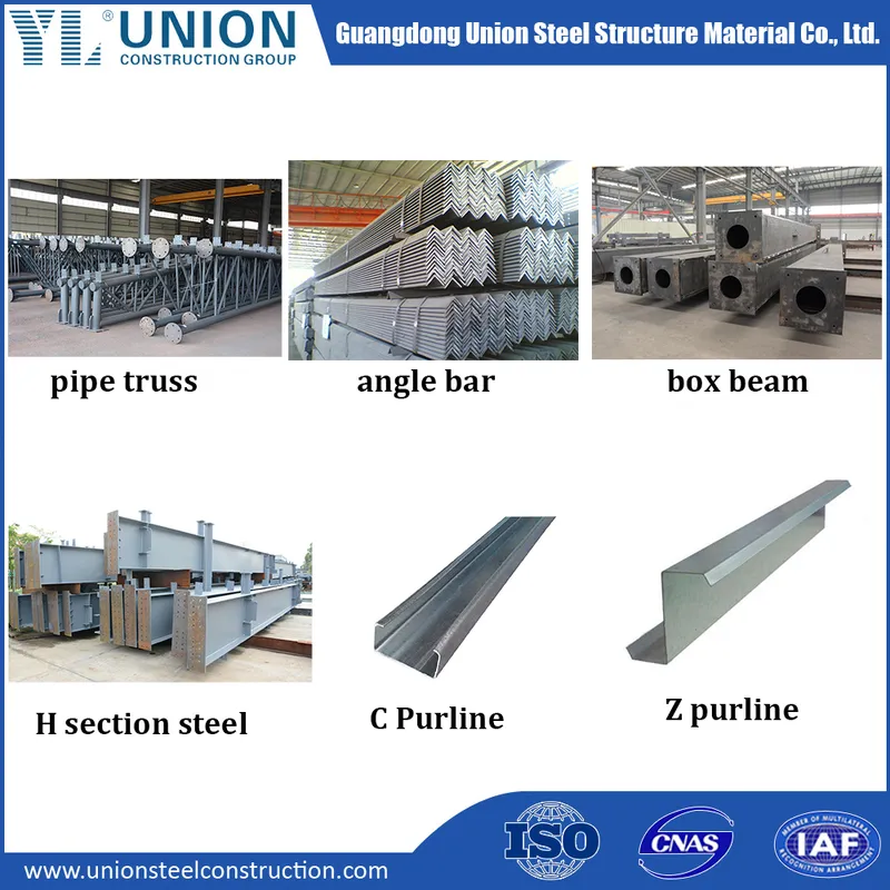 Union Professional Manufacturer Fabrication Building Fabricated Steel Structure Warehouse with Certification