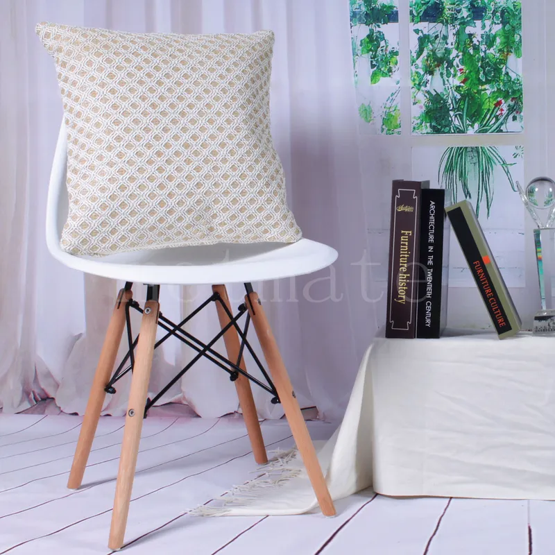 Custom Pallet Outdoor Furniture Bulk Chair Blue Leather Pillow