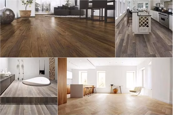 5mm 0.5mm Wear Layer Spc Vinyl Flooring Manufacturers