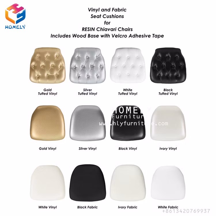 PU Leather/Fabric Cushion for Chiavari Tiffany Wedding Chair