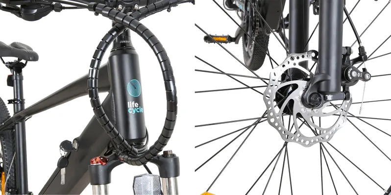 Electric Bicycle with Front Suspension Quality Assurance Ce Approval