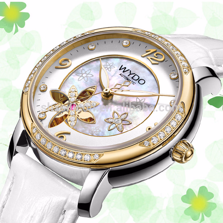 Fashion Wrist Women Automatic Watch China Factory Supply