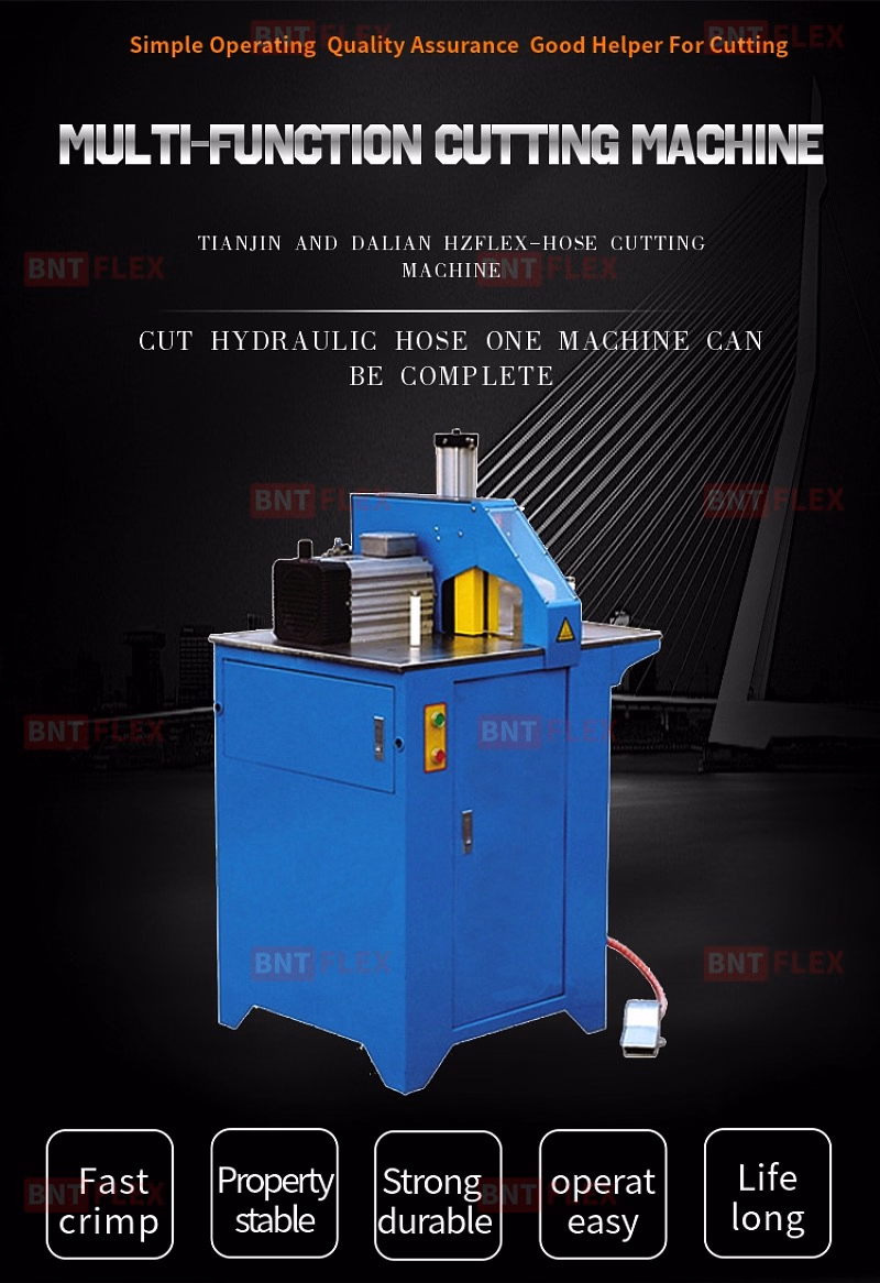Pneumatic Type Hydraulic Hose Cutting Machine for Rubber/Hose/Pipe/ Tube