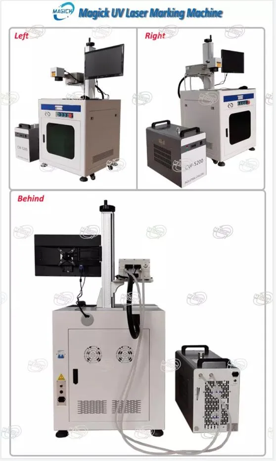 Laser Engraver Metal Laser Engraving Machine UV Laser Marking Machine