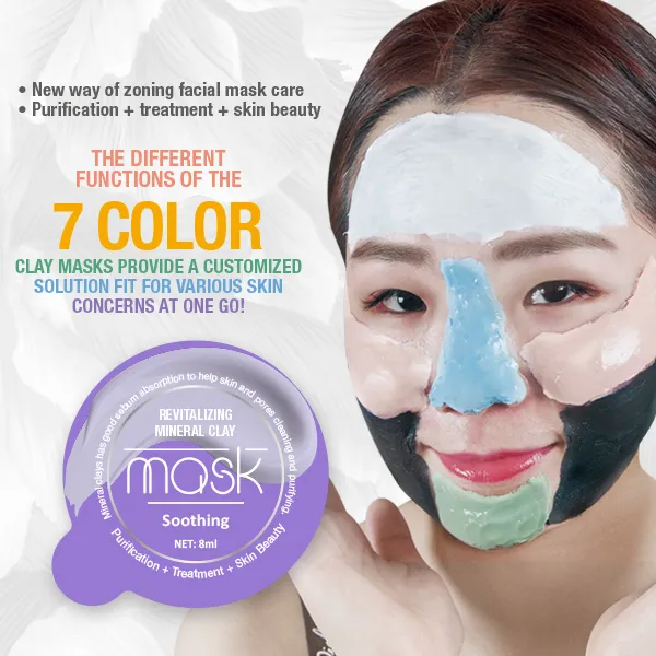 ODM Facial Care Product Mineral Moisturizing Facial Clay Mask