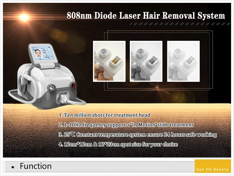 Soprano Ice Depilacion Laser Hair Removal 808 Laser