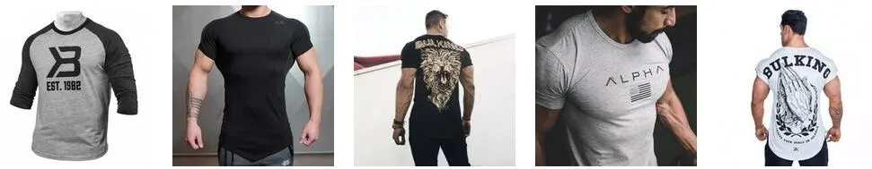 Wholesale Custom Male Workout Gym Wear Bulk Dry Fit Sport Fitness Men Gym Shirts