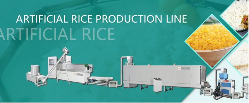 Automatic Industrial Nutritional Instant Rice Making Machine