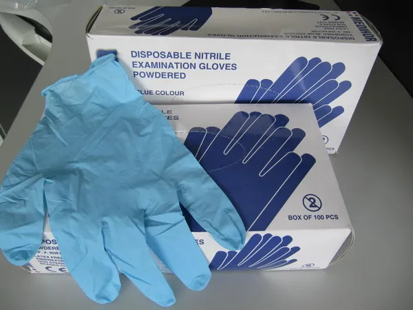 Balck Vinyl Gloves /Nitrile Gloves for Beauty/SPA/Nail Use