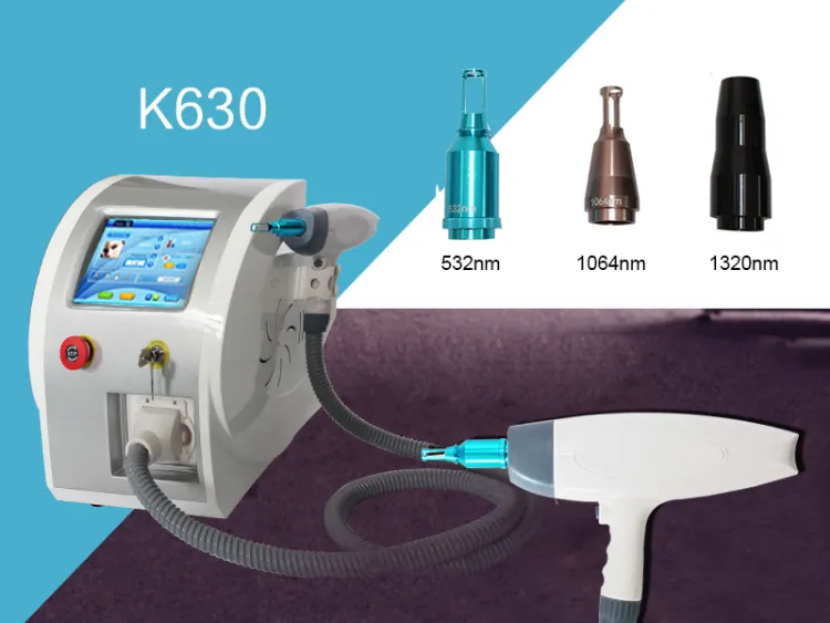E Q Switch ND YAG 532nm 1064nm 1320nm Laser Tattoo Removal