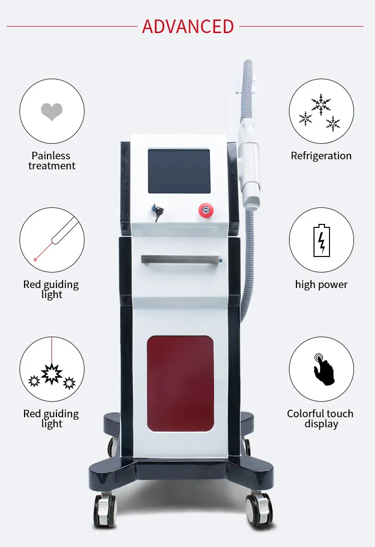 Q-Switch ND YAG Laser Birthmark Removal Tattoo Removal Equipment