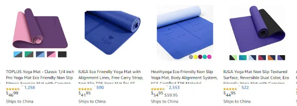 Two Layers Fitness Body Building High-Quality Non-Flip Body Line TPE Yoga Mat