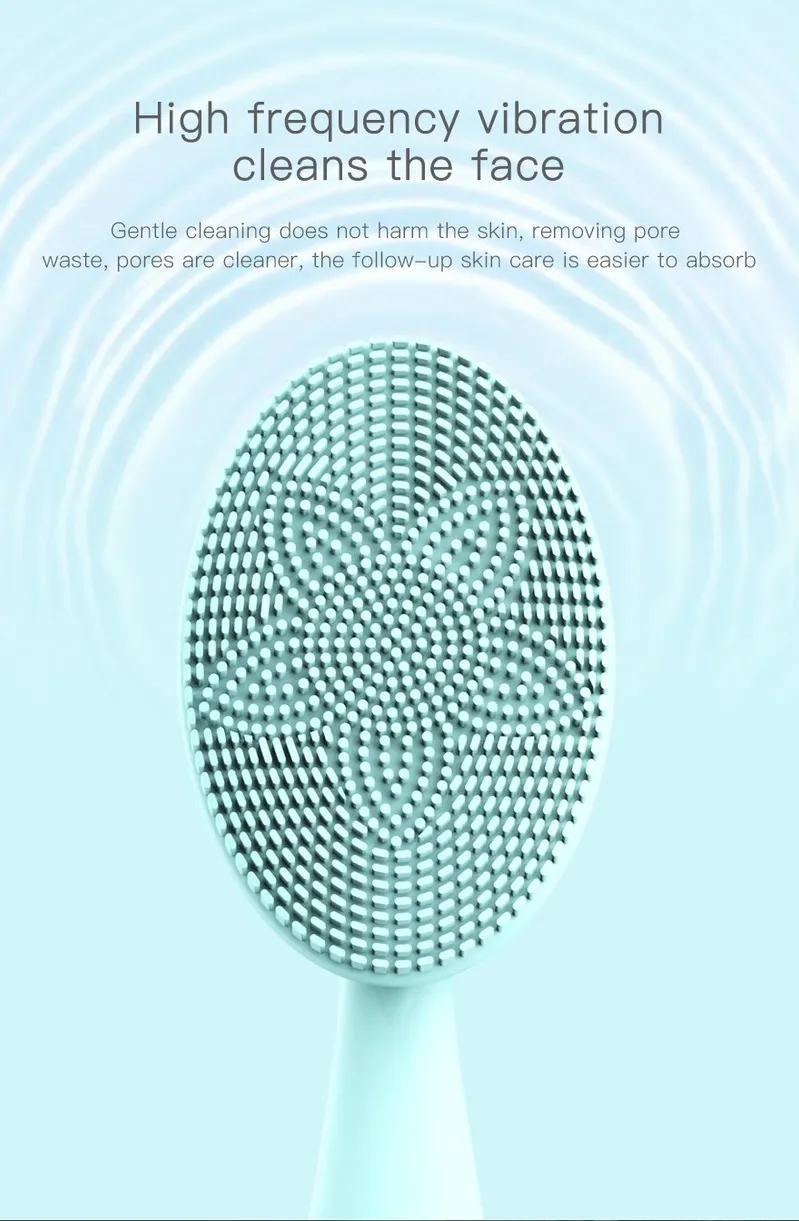 Skin SPA Electric Sonic Washing Massage Facial Clean Brush