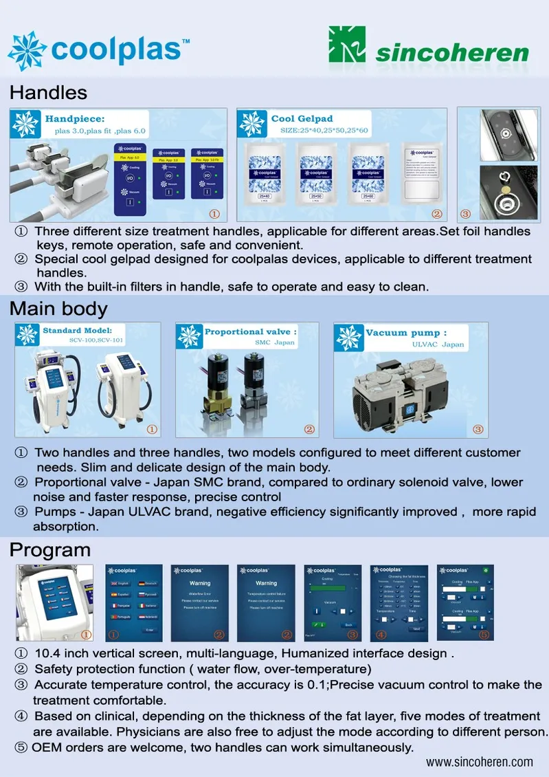 Cellulite Reduction Fat Freezing Machine