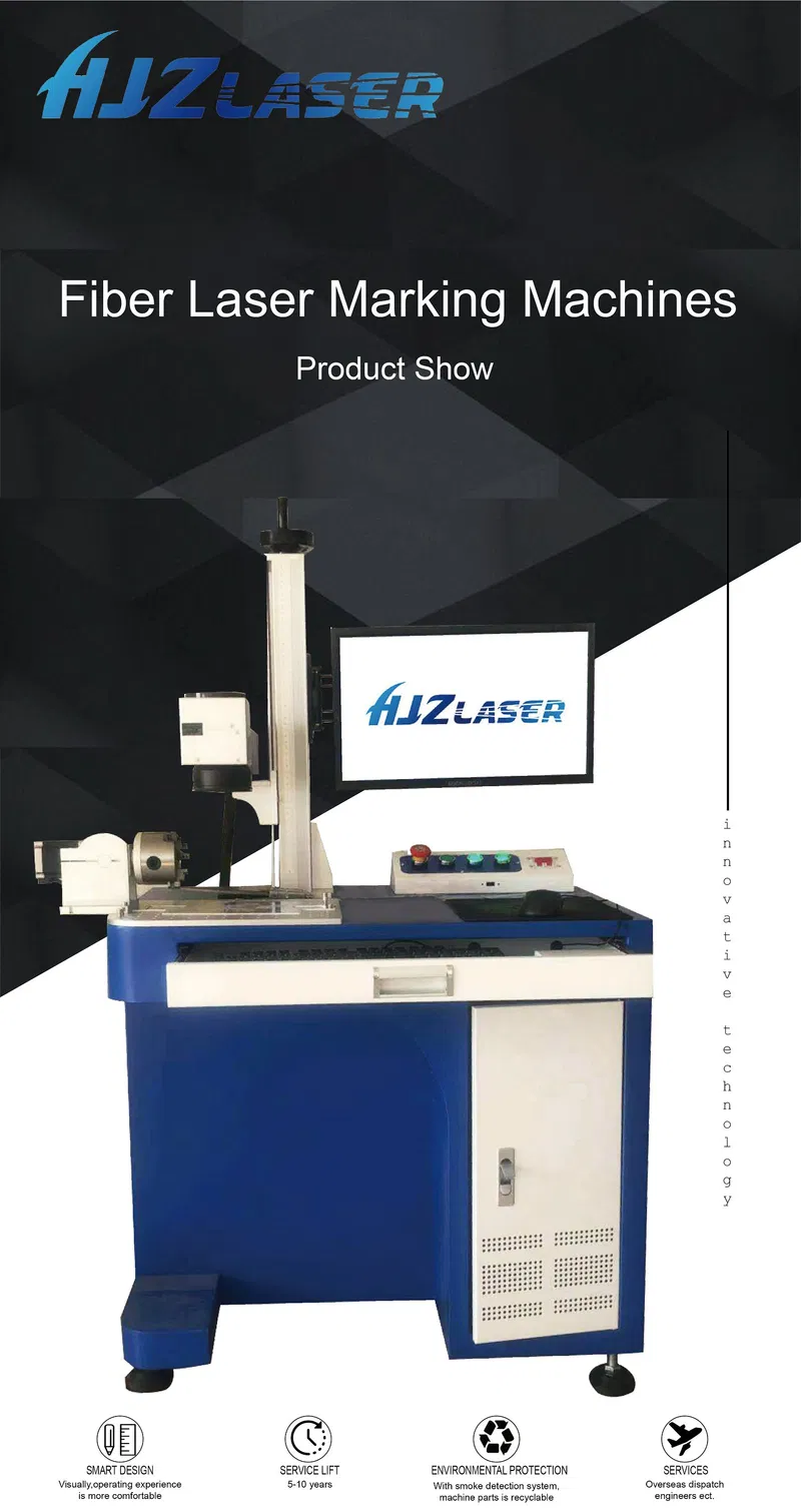 50W Mini Desktop Laser Engraver Laser Fiber Marking