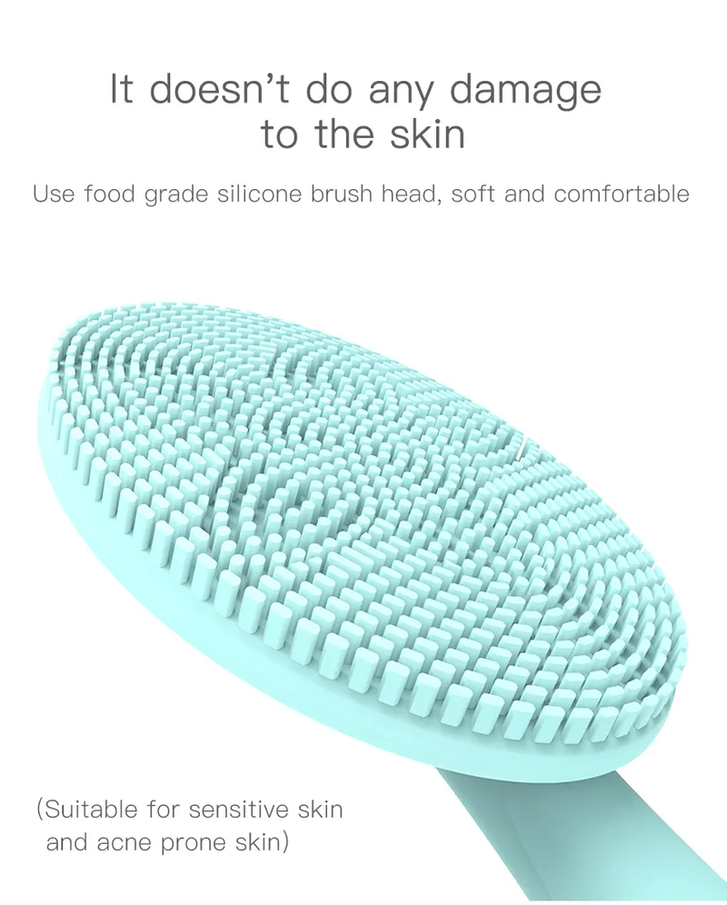 Skin SPA Electric Sonic Washing Massage Facial Clean Brush