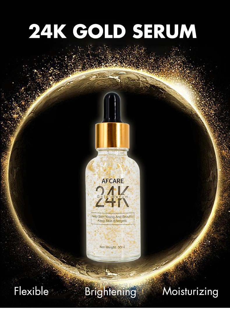 24K Gold Serum Luxury Serum Moisturizing Firming Anti Aging 24K Gold Skin Care Face Serum