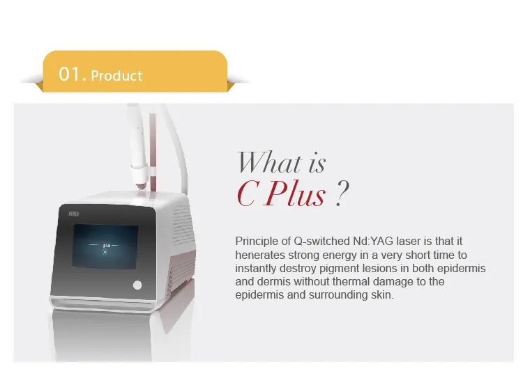 Laser ND YAG Q-Switched Laser Acne Removal Machine