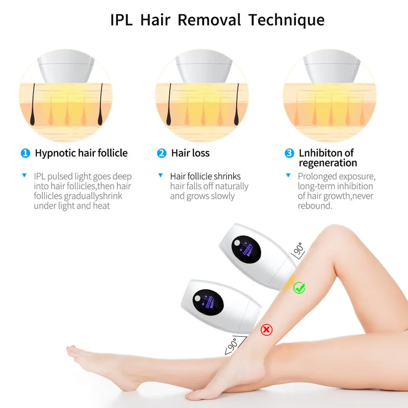 Portable Diode Laser Hair Removal IPL Hair Removal Permanent