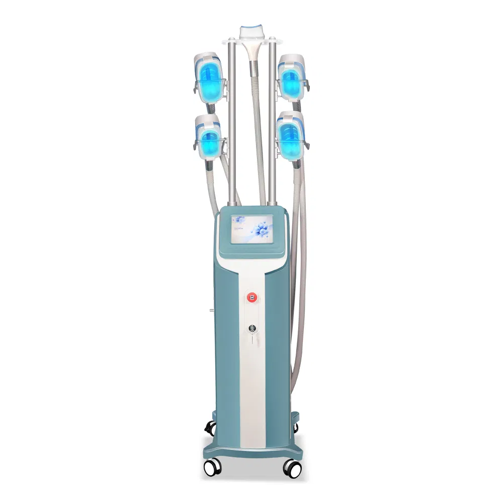 2020 360 Degree Lipo Cavitation Vacuum RF Cryo Fat Freezing Slimming Sculpting Machine with 5 Handles