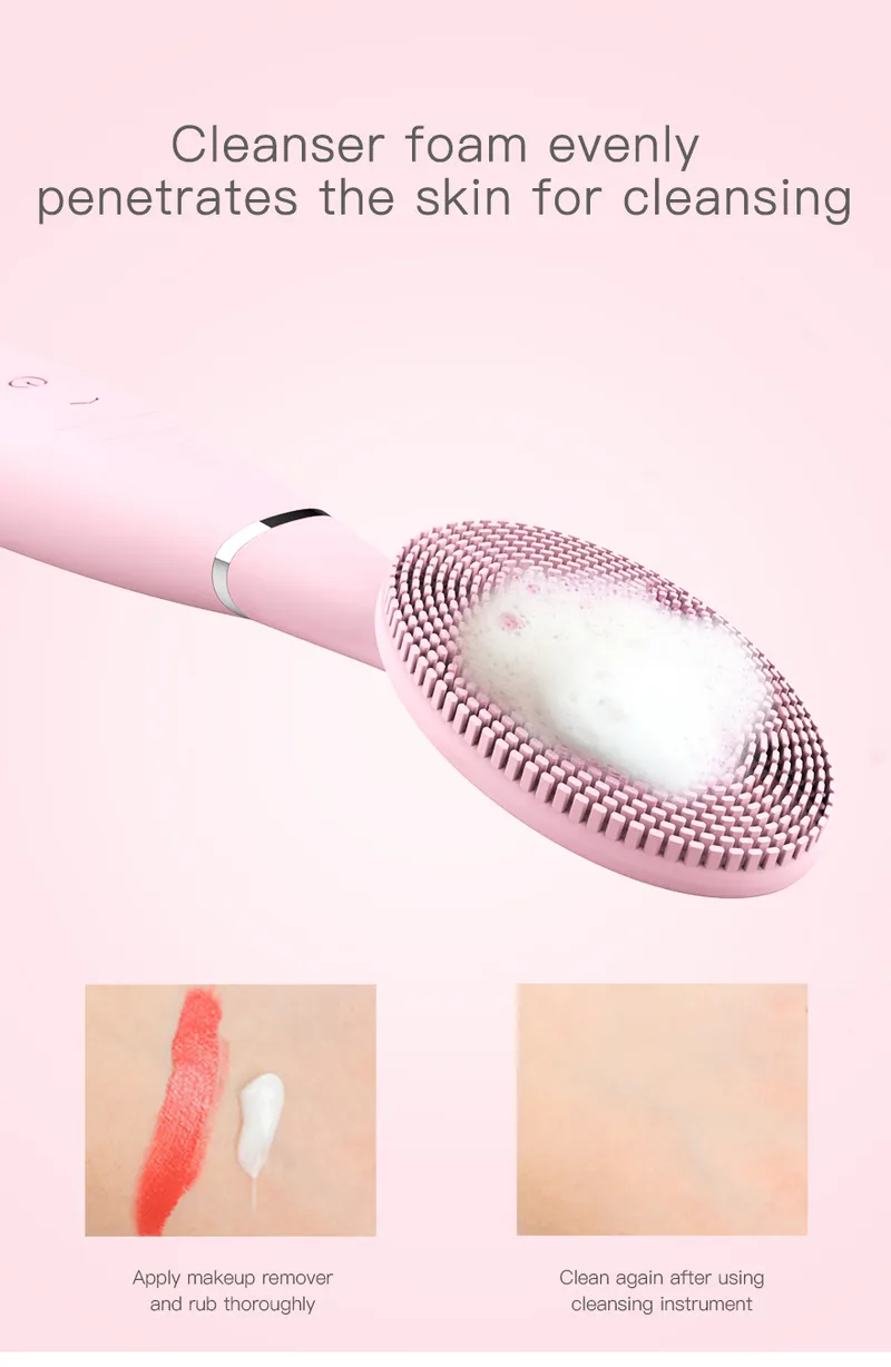 Skin SPA Electric Sonic Washing Massage Facial Clean Brush