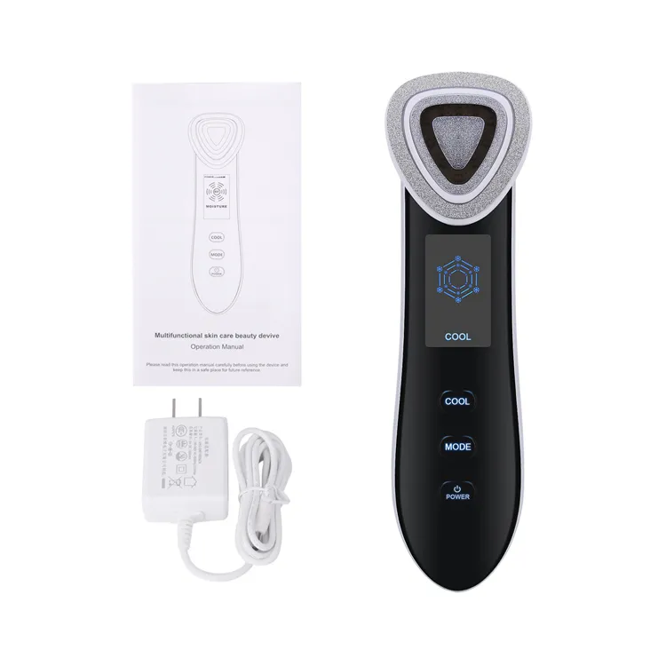 Cheap Price EMS LED Cool Face Lift Radio Frequency Facial Machine