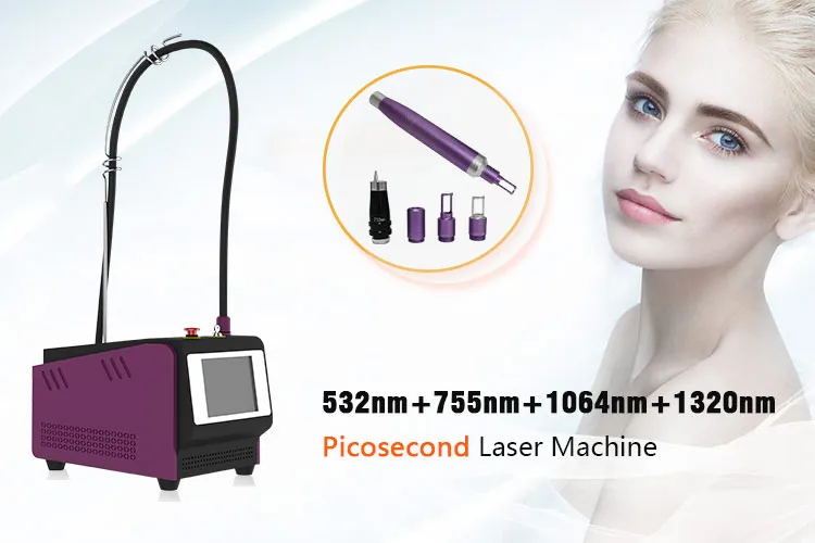 Vertical Long Pulse ND YAG Laser Tattoo Removal Machine