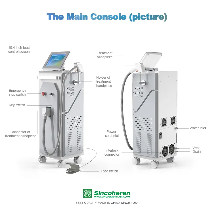 808nm Laser Hair Removal 808 Diode Laser / Hair Removal 808nm /Lazer Diode Laser Hair Removal