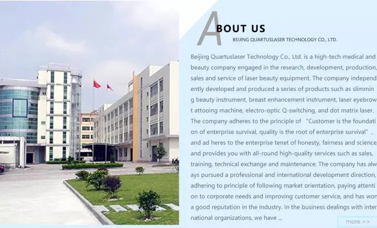 Q Switch Laser Pico Laser Tattoo Removal Machine